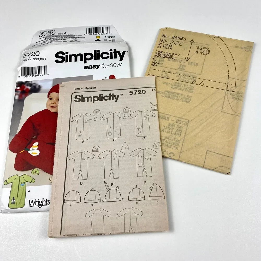 Simplicity 5720 sewing